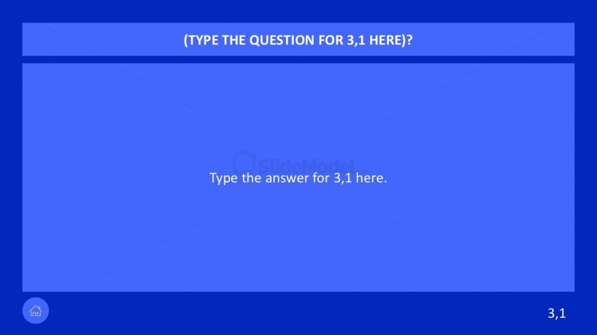 Type Question Answer Template for PowerPoint 