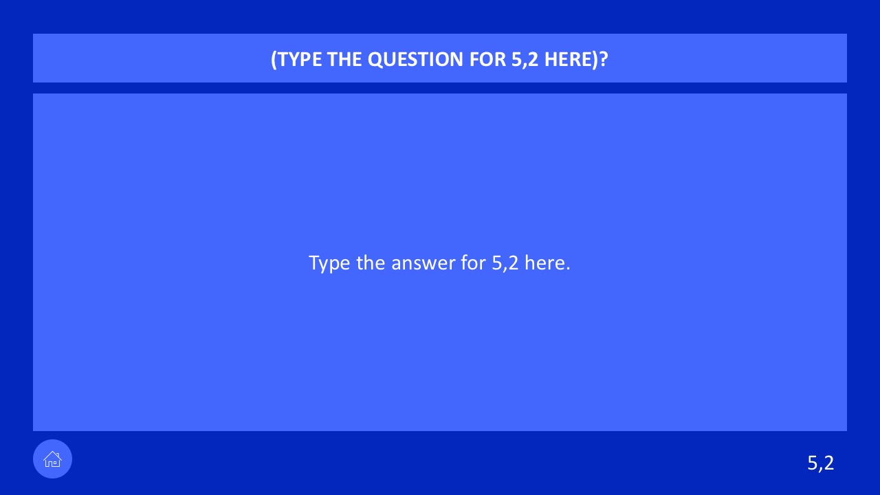 Type the Answer PowerPoint Slide Presentations