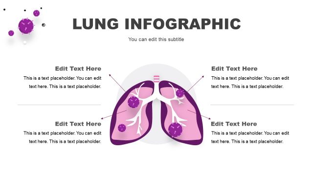 Lung Infographic PowerPoint Virus Templates
