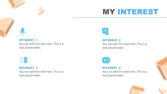 Interest Resume Presentation PowerPoint