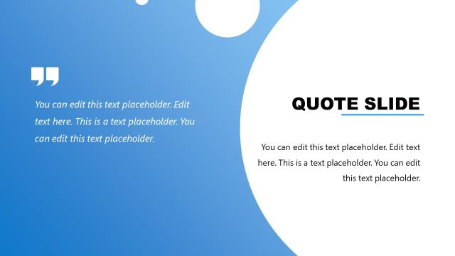 Dropshipping PowerPoint Template – Quote Slide