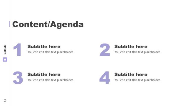 Excellence Presentation Agenda Template