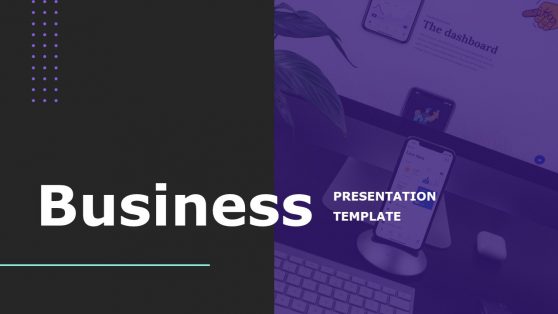 Dark Business PowerPoint Template for Presentations