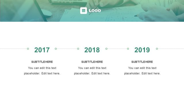 Timeline History of Business PPT