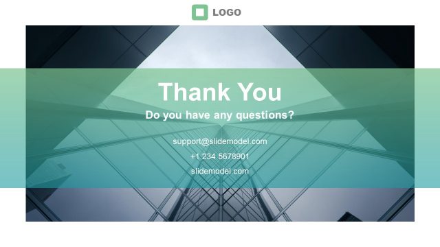 Company Profile Business Thank You Slide
