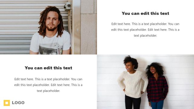 Image and Text Placeholder Templates