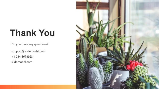 Company Profile Thank You Slide Template