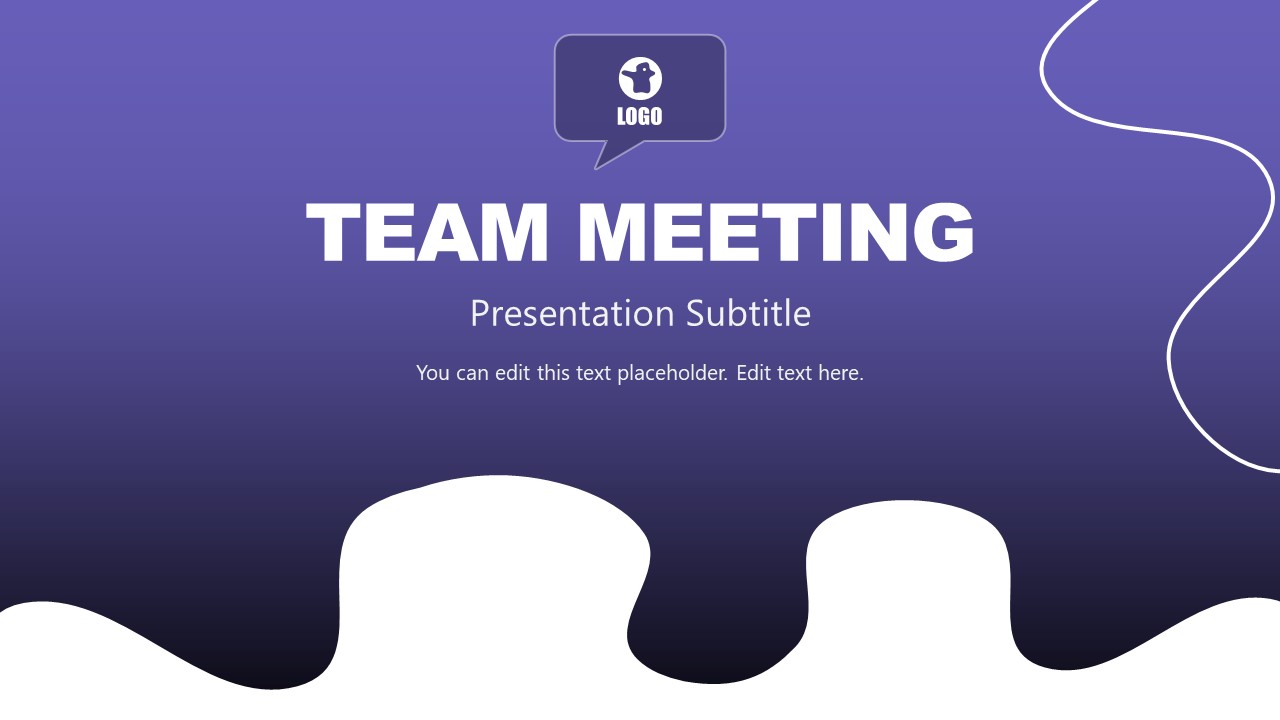 team meeting presentation examples