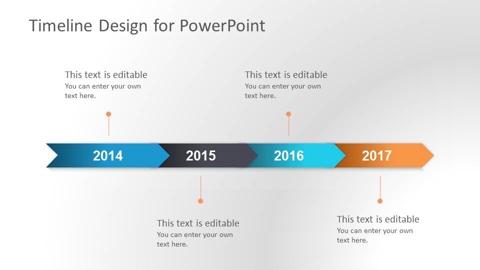 Bubble Timeline PowerPoint Template - SlideModel