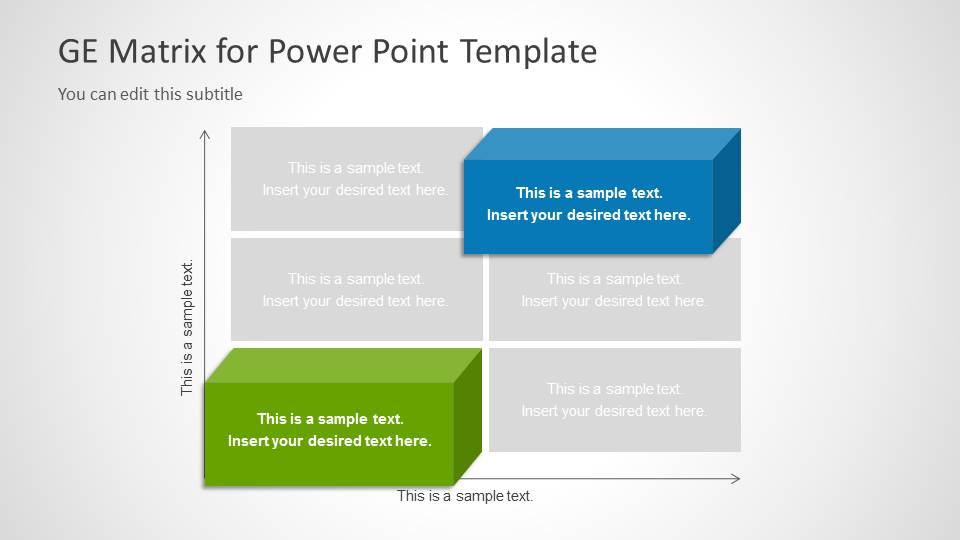 Ge Matrix For Powerpoint _ GE McKinsey Matrix PowerPoint Template – MTIVY