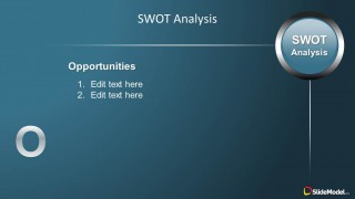 Opportunities Slide Design for SWOT PowerPoint