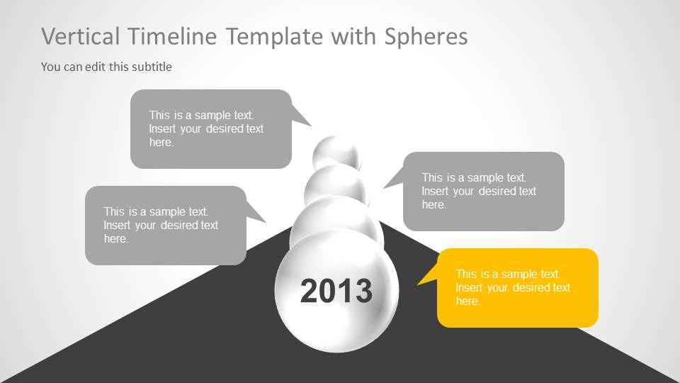 Creative Timeline Template for PowerPoint - SlideModel