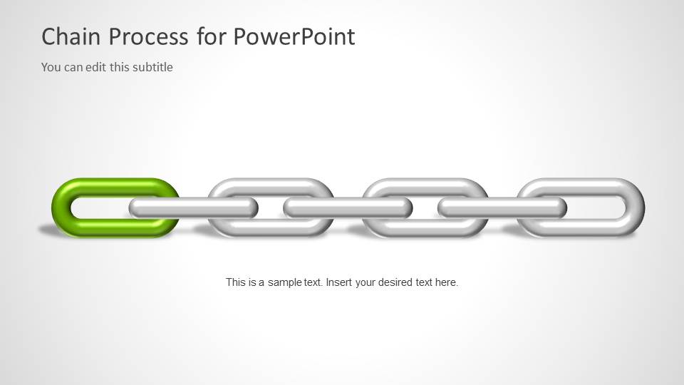 Chain Process Diagram For PowerPoint - SlideModel