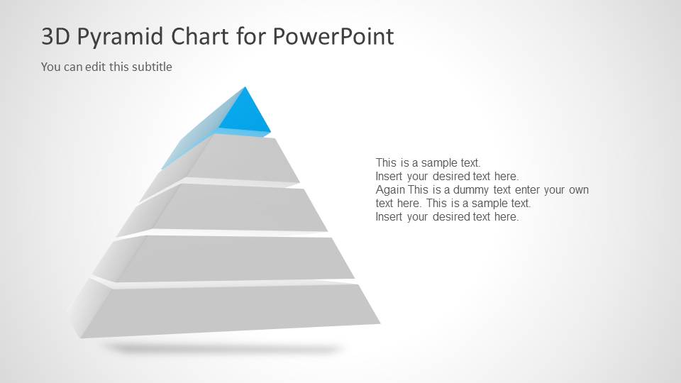 Диаграмма пирамида в powerpoint