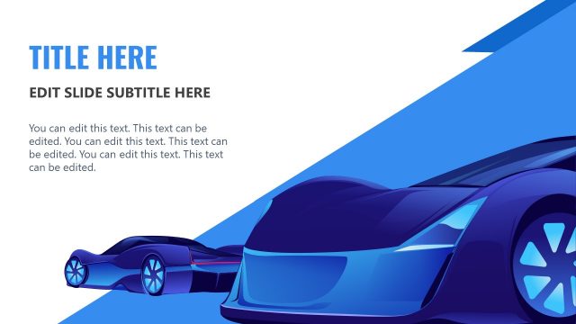 EV Car PowerPoint Presentation for Motor Shows