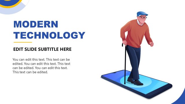 Modern Technology Slide Template