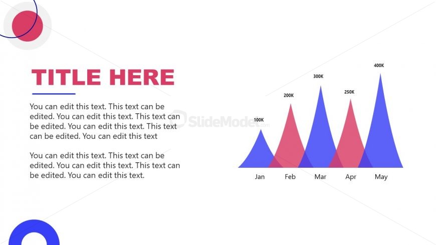 Editable PowerPoint Graph Chart