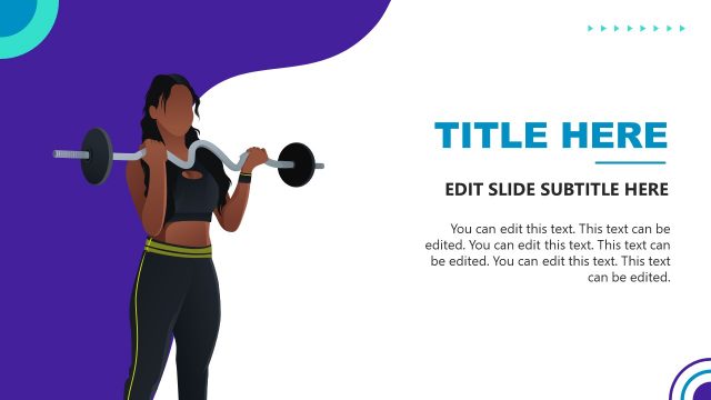 Weight Lifting Gym Business PowerPoint