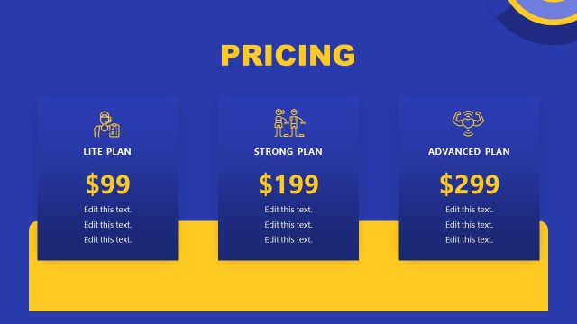 Price and Plan PowerPoint for Fitness Center