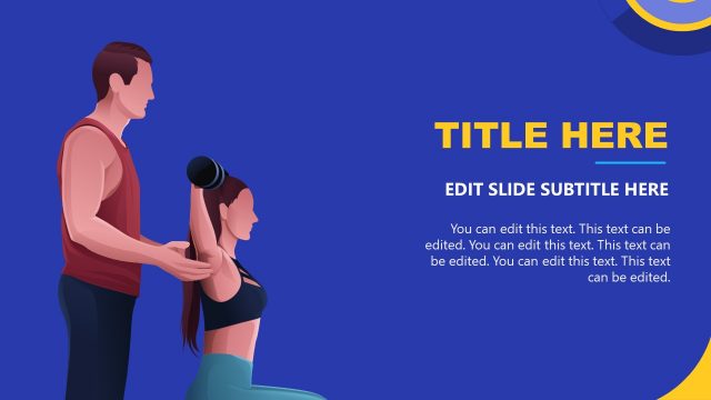 Gym Scene PowerPoint Personal Trainer Template