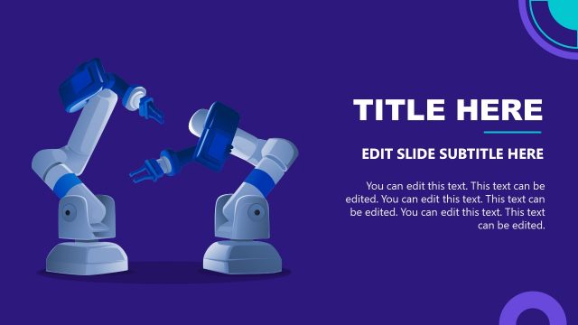 Handle Robot PowerPoint Template