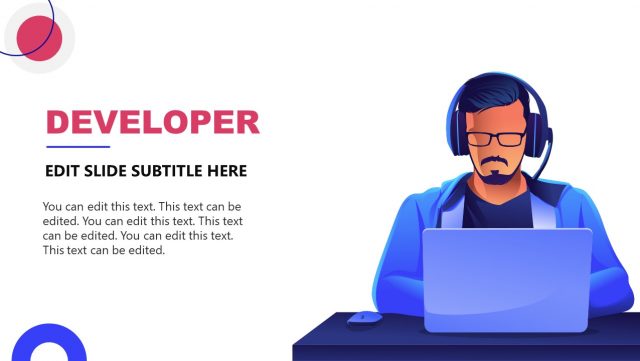 Developer Slide for PowerPoint Template - SlideModel