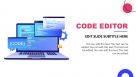 Code Editor Slide - PowerPoint Template - SlideModel
