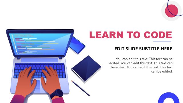 Learn To Code Slide – How To Code Template