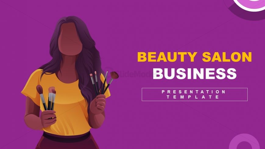 PowerPoint Template for Beauty Salon 