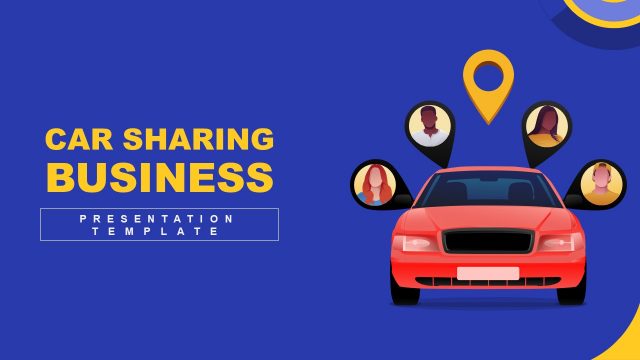Car Sharing Business PowerPoint Template