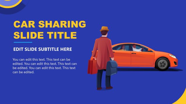 Car Sharing Infographic Slide