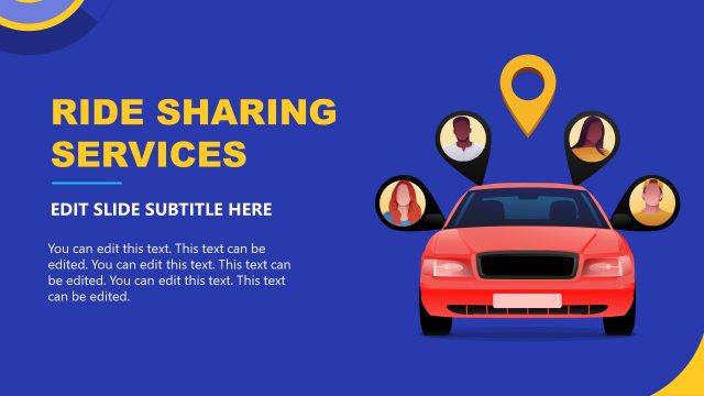 Slide for Showing Ride Sharing Services