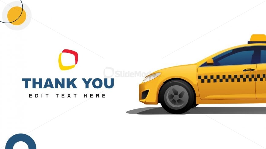 Ending Slide for Taxi Business PPT Template