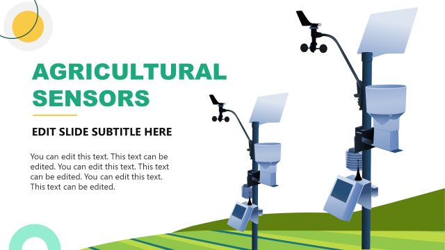 Agricultural Sensors Infographic Slide Template