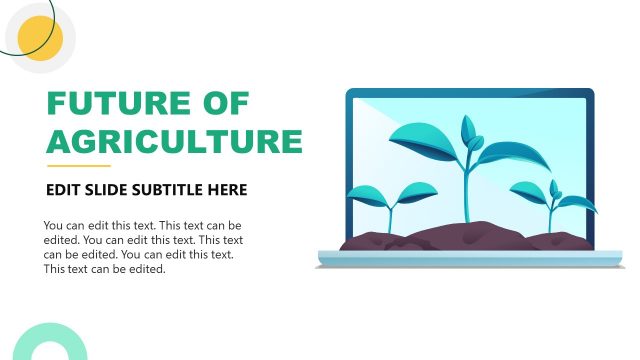 Future of Agriculture Infographic Slide
