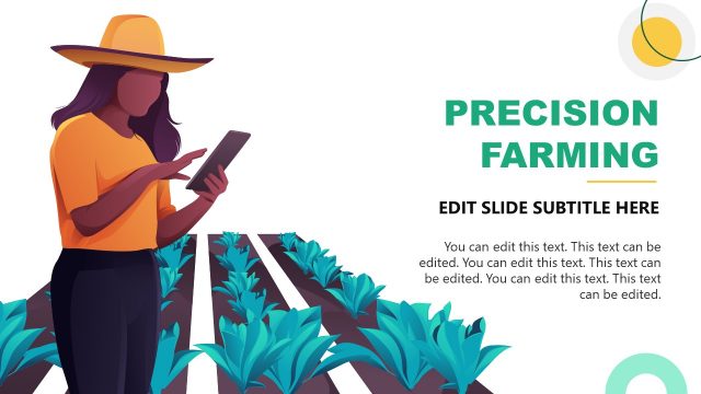 Precision Farming Technology Slide Template