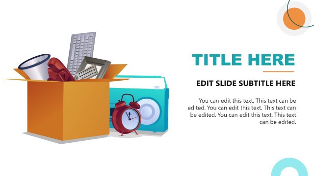 Representative Visuals for Second Hand Sale Business Model Template