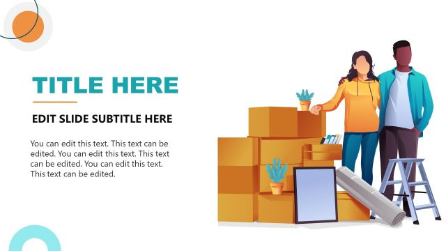 Editable Second-Hand Sale PPT Template