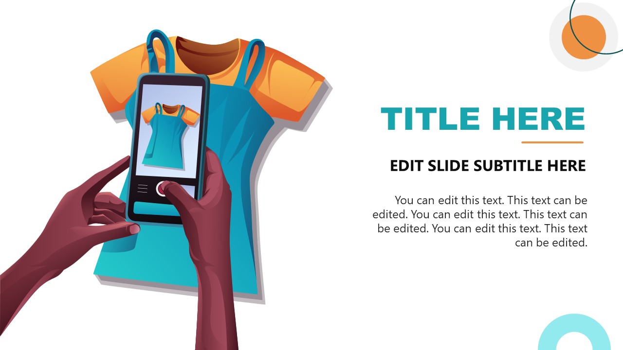 SecondHand Sale PowerPoint Template SlideModel