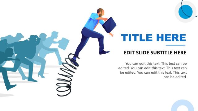 Beat the Market PPT Template – Title Slide