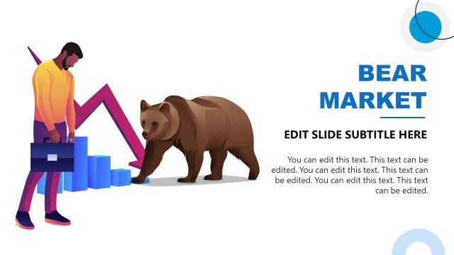 Beat the Market PowerPoint Template – Bear Market Slide