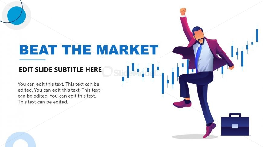 Beat the Market Powerpoint Slide Deck - Success Slide