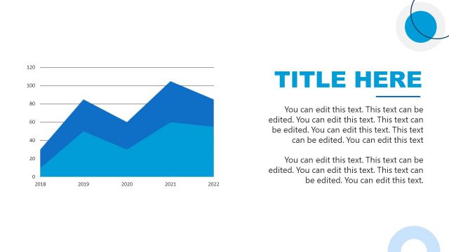 Beat the Market PowerPoint Template – Area Plot