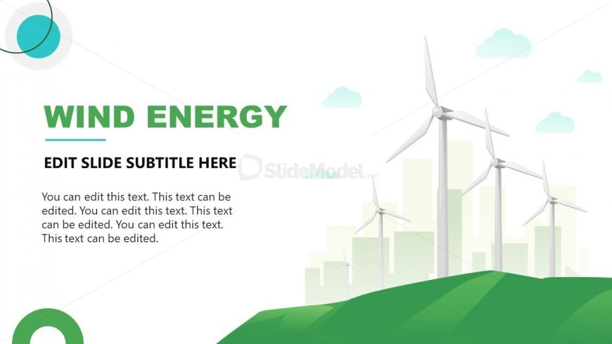 Wind Energy Slide Renewable Energy PPT Presentation SlideModel