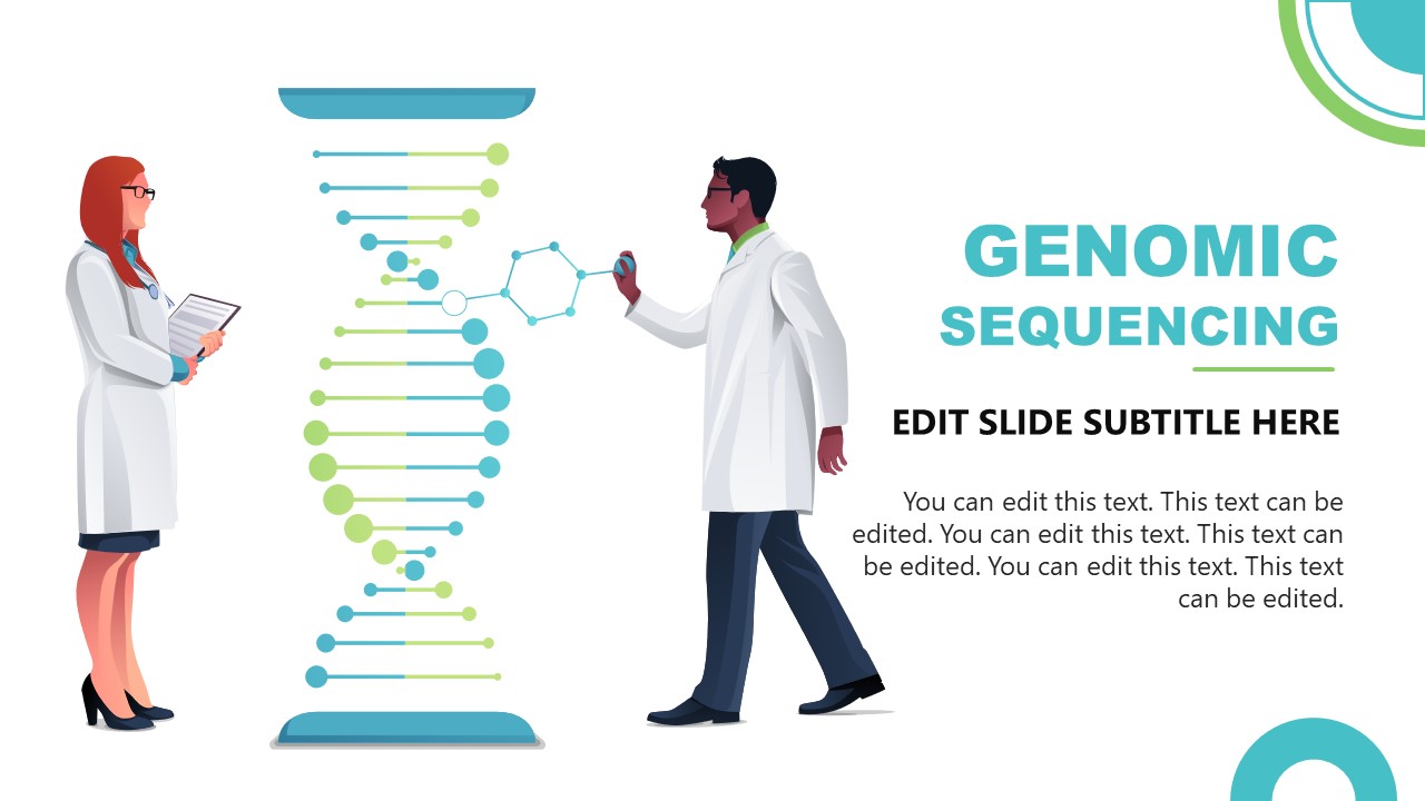 Genomic Sequencing Powerpoint Template Slidemodel