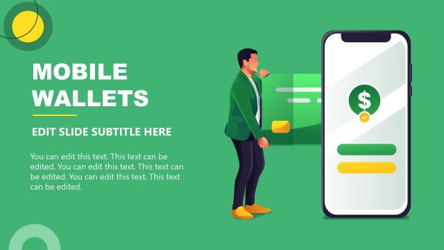 Mobile Wallets Illustration Slide