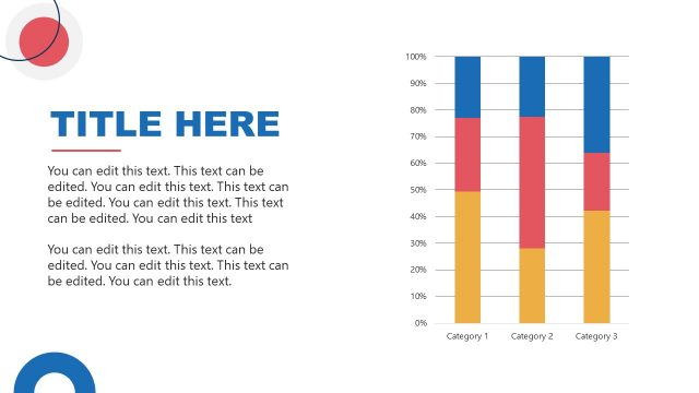 PowerPoint Bar Chart – Competitive Analytics Presentation Slide