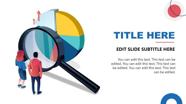 Characters Looking In Graph – Presentation Slide