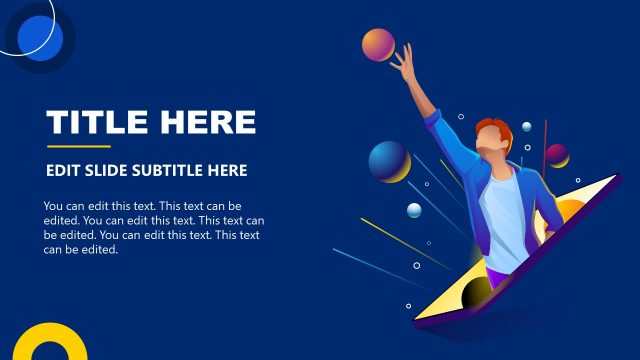 Vector Image Scene of Virtual Reality