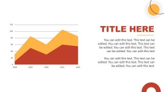 Area Graph Diagram to Demonstrate Trends